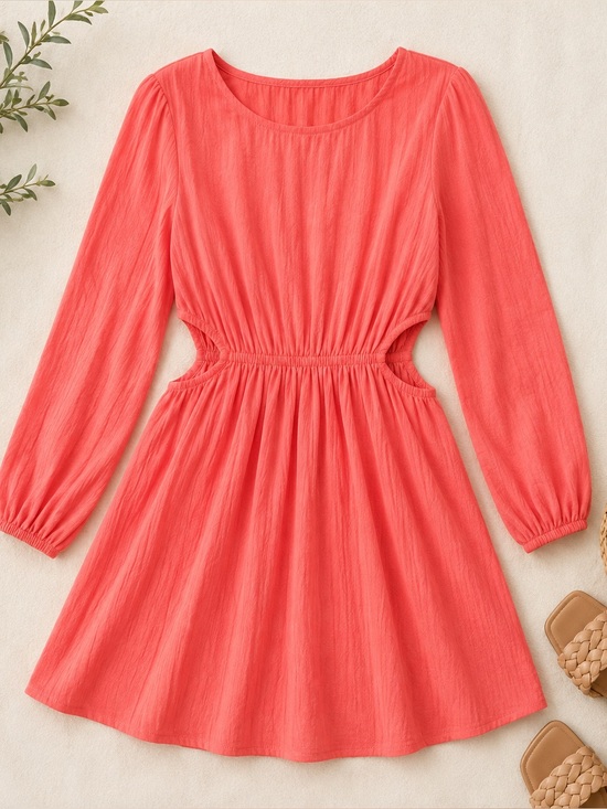 Universal Thread Dresses & Skirts - Universal Thread Coral Cutout Dress XL